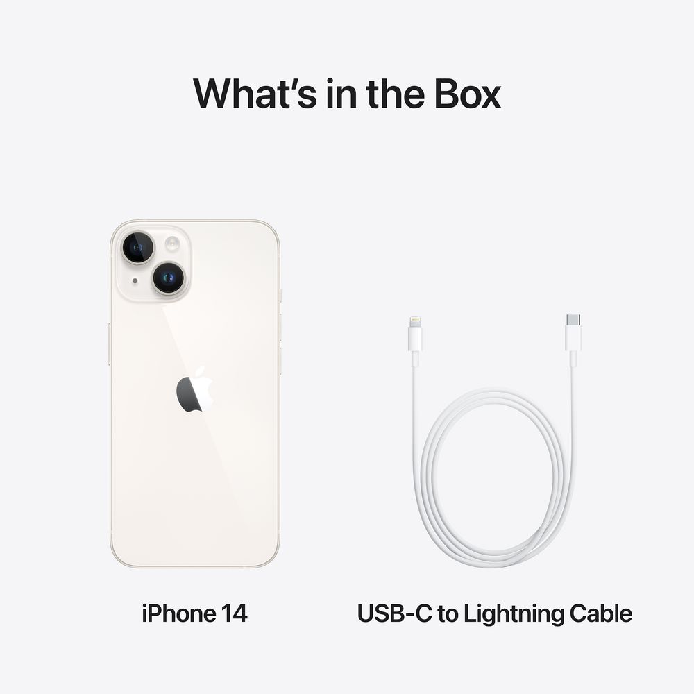 Buy Apple iPhone 14 (128GB, Starlight) Online - Croma